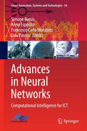 Cover of the book Advances in Neural Networks by Jun Hu, Zidong Wang, Huijun Gao