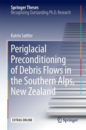 Cover of the book Periglacial Preconditioning of Debris Flows in the Southern Alps, New Zealand by Benoît Perthame