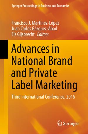 Cover of the book Advances in National Brand and Private Label Marketing by Ian Campbell