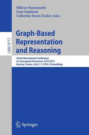 bigCover of the book Graph-Based Representation and Reasoning by 