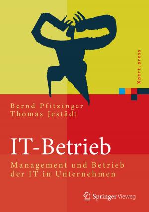 Cover of the book IT-Betrieb by Panos Mourdoukoutas, George J. Siomkos