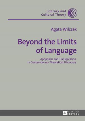 Cover of the book Beyond the Limits of Language by Lukas Ohly, Catharina Wellhöfer