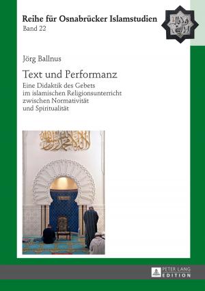 Cover of the book Text und Performanz by Martin Jelinek, Dalibor Voboril, Petr Kveton