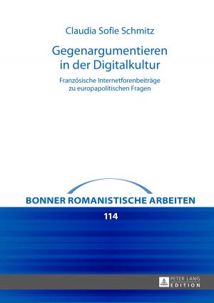 Cover of the book Gegenargumentieren in der Digitalkultur by Elisa Maria Lotz