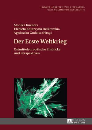 Cover of the book Der Erste Weltkrieg by Noriko Takeda