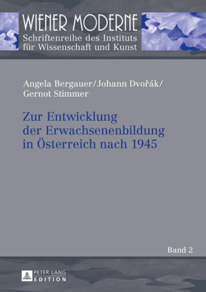 Cover of the book Zur Entwicklung der Erwachsenenbildung in Oesterreich nach 1945 by Tom Landon