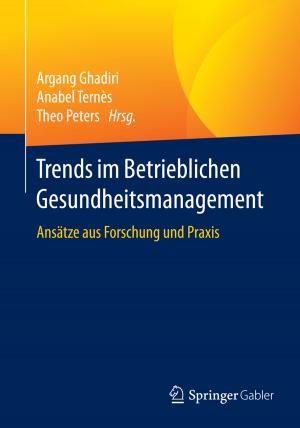 Cover of the book Trends im Betrieblichen Gesundheitsmanagement by Jochen Theurer