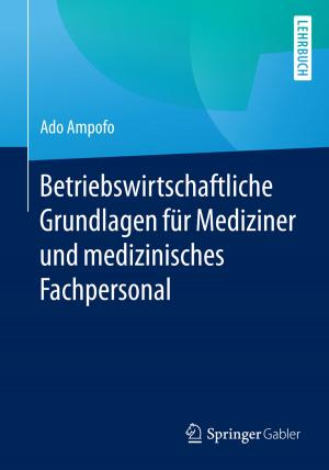 Book cover of Betriebswirtschaftliche Grundlagen für Mediziner und medizinisches Fachpersonal
