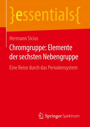 Book cover of Chromgruppe: Elemente der sechsten Nebengruppe