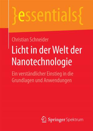 Book cover of Licht in der Welt der Nanotechnologie