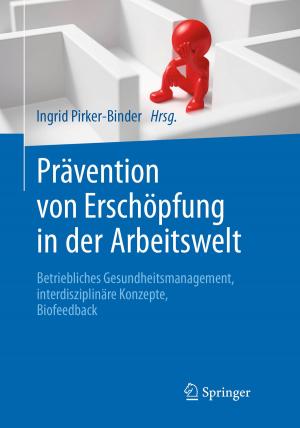 Cover of the book Prävention von Erschöpfung in der Arbeitswelt by Helga Kirchner, Michael Schroeter, Markus Flesch