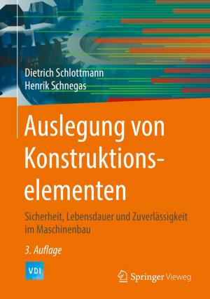 Cover of the book Auslegung von Konstruktionselementen by Susanne Schuett
