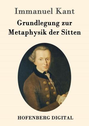 Cover of the book Grundlegung zur Metaphysik der Sitten by Novalis