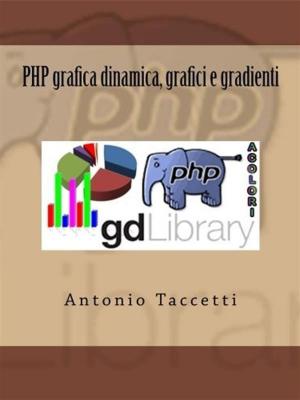 Book cover of PHP grafica dinamica, grafici e gradienti