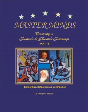Book cover of Master Minds: Creativity in Picasso's & Husain's Paintings. Part 5