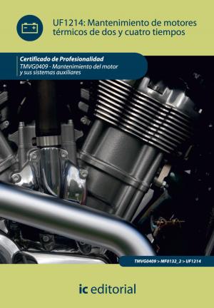 Cover of the book Mantenimiento de motores térmicos de dos y cuatro tiempos by Antonio  Caro Sánchez-Lafuente, Coral  Martínez Venteo