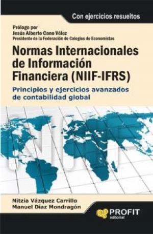 Cover of the book Normas internacionales de información financiera (NIIF-IFRS) by Óscar González Vázquez