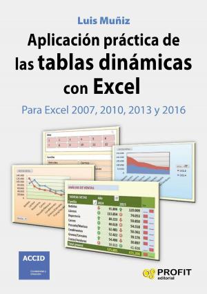Cover of the book Aplicación práctica de las tablas dinámicas con Excel. by Profit Editorial