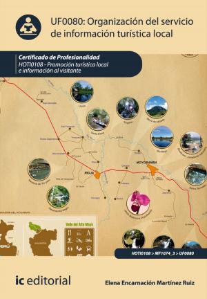 Cover of Organización del servicio de información turística local