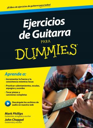 Book cover of Ejercicios de guitarra para Dummies