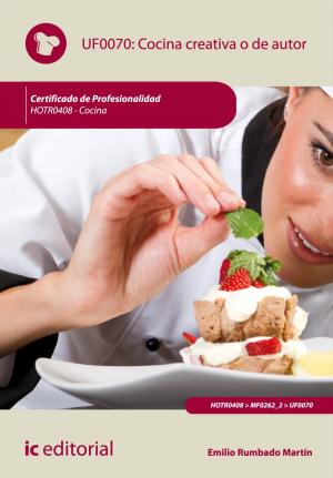 Cover of the book Cocina creativa o de autor by Sergio Jiménez Martínez