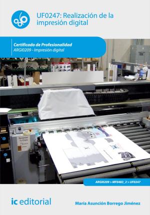 Cover of the book Realización de la impresión digital by José Manuel Sánchez Moncayo