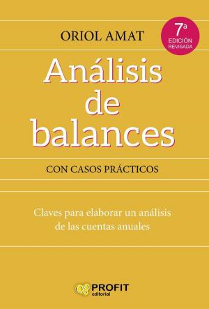 Book cover of Análisis de balances