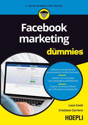 Cover of the book Facebook marketing for dummies by Francesco Antonacci