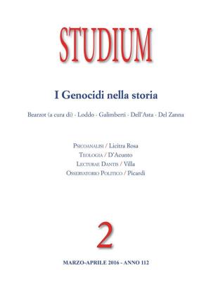 Book cover of Studium - I Genocidi nella storia