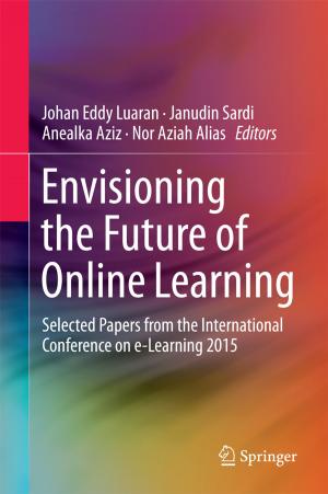 Cover of the book Envisioning the Future of Online Learning by Jie Zhu, Xiaoshan Zhang