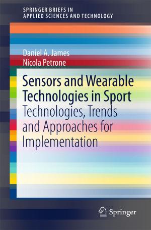 Cover of the book Sensors and Wearable Technologies in Sport by Xu Yang