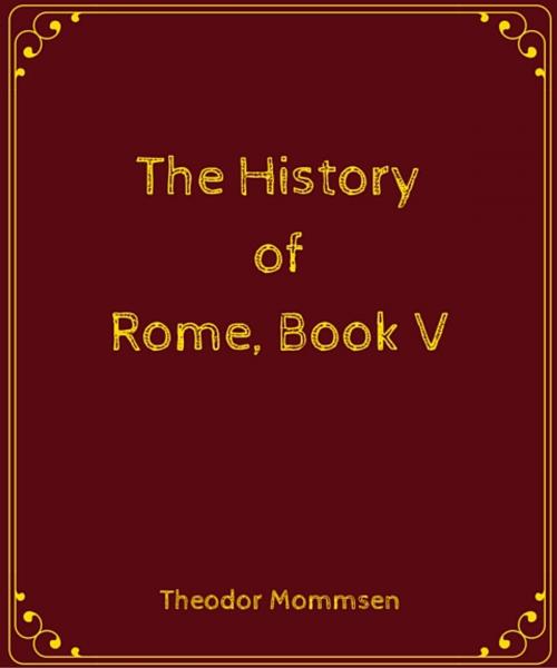 Cover of the book The History of Rome by Theodor Mommsen, Star Lamp