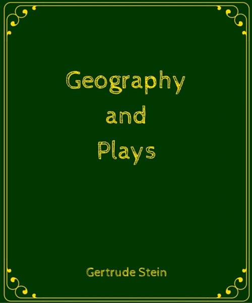 Cover of the book Geography and Plays by Gertrude Stein, Star Lamp