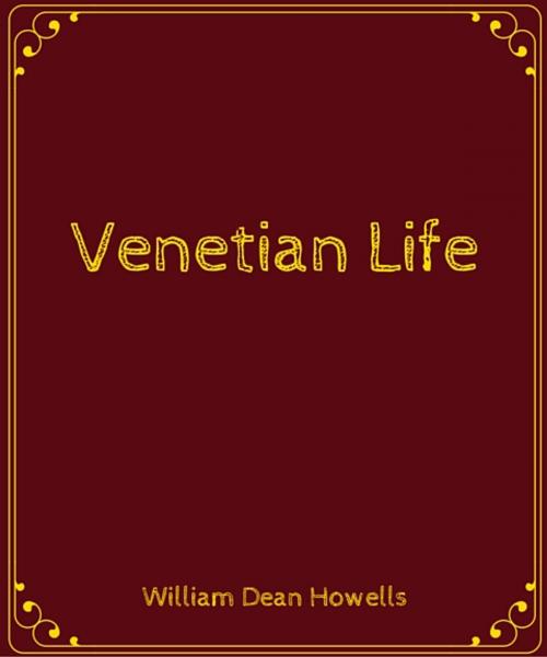 Cover of the book Venetian Life by William Dean Howells, Star Lamp