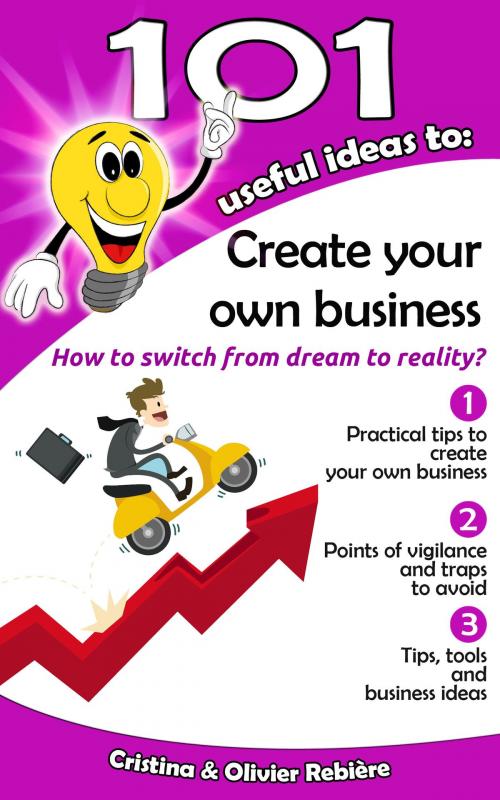 Cover of the book 101 useful ideas to... Create your own business by Cristina Rebiere, Olivier Rebiere, Olivier Rebiere