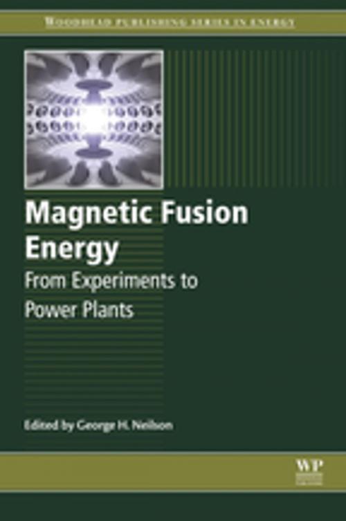 Cover of the book Magnetic Fusion Energy by , Elsevier Science