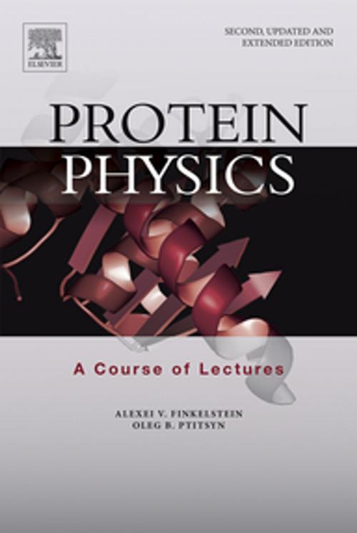 Cover of the book Protein Physics by Alexei V. Finkelstein, Oleg Ptitsyn, Elsevier Science