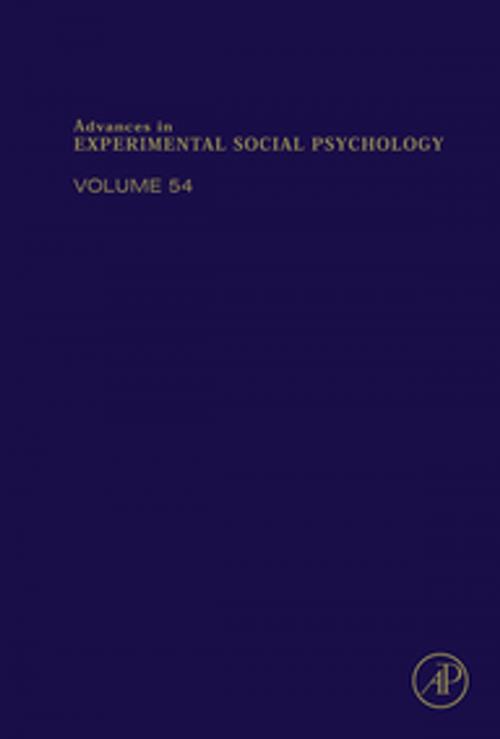 Cover of the book Advances in Experimental Social Psychology by Mark P. Zanna, James M. Olson, Elsevier Science