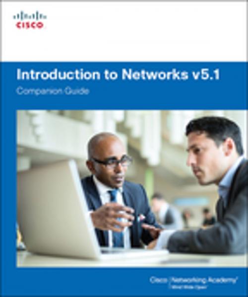 Cover of the book Introduction to Networks Companion Guide v5.1 by Cisco Networking Academy, Pearson Education