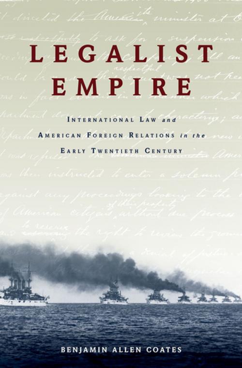 Cover of the book Legalist Empire by Benjamin Allen Coates, Oxford University Press