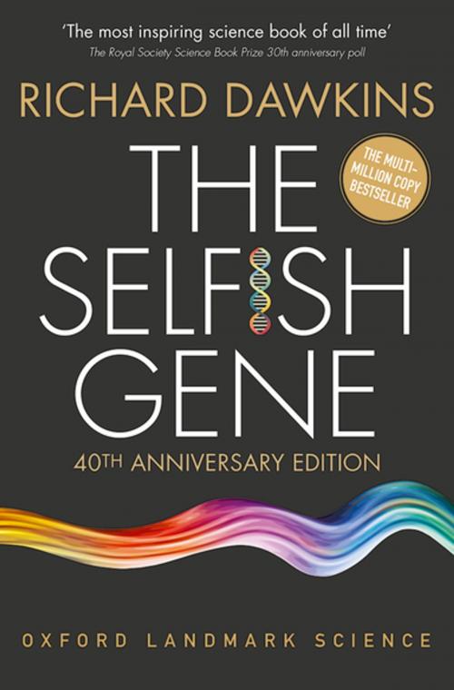 Cover of the book The Selfish Gene by Richard Dawkins, OUP Oxford