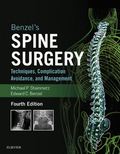 Cover of the book Benzel's Spine Surgery E-Book by Michael P Steinmetz, MD, Edward C. Benzel, MD, Elsevier Health Sciences