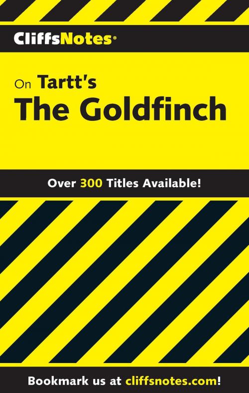 Cover of the book CliffsNotes on Tartt's The Goldfinch by Abigail Wheetley, HMH Books