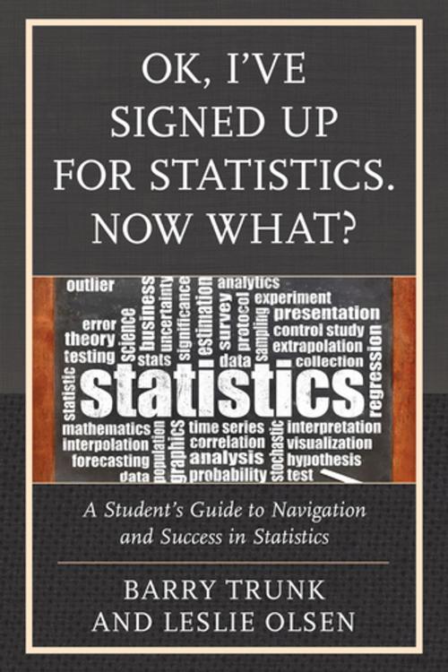 Cover of the book OK, I’ve Signed Up For Statistics. Now What? by Barry Trunk, Leslie Olsen, UPA