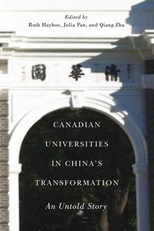 Cover of the book Canadian Universities in China’s Transformation by , MQUP
