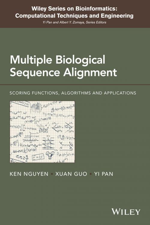 Cover of the book Multiple Biological Sequence Alignment by Ken Nguyen, Xuan Guo, Yi Pan, Wiley