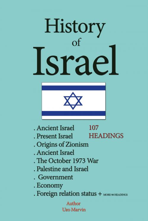 Cover of the book History of Israel by Uzo Marvin, Sonit Education Academy