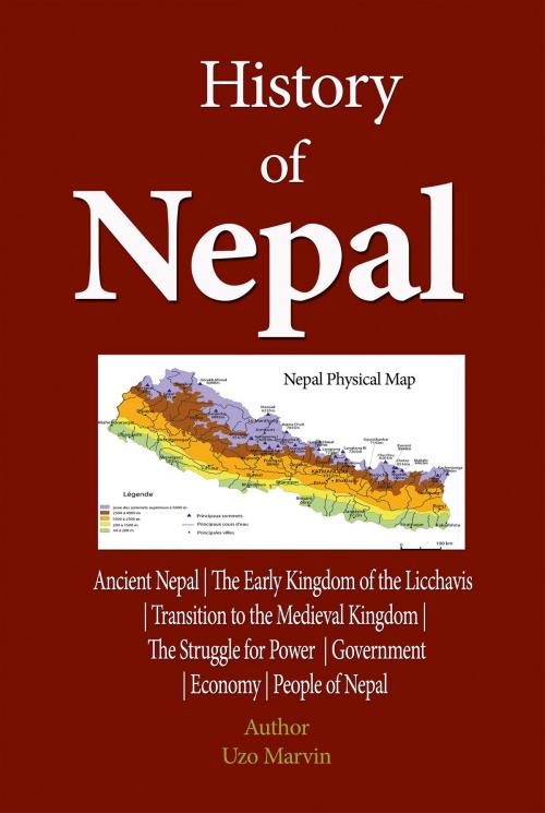 Cover of the book History of Nepal, by Uzo Marvin, Sonit Education Academy