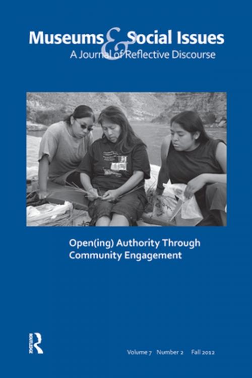 Cover of the book Open(ing) Authority Through Community Engagement by , Taylor and Francis