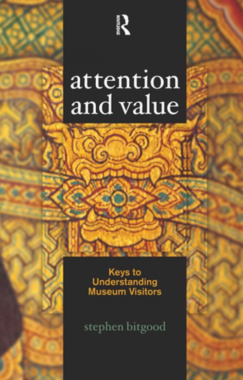 Cover of the book Attention and Value by Stephen Bitgood, Taylor and Francis